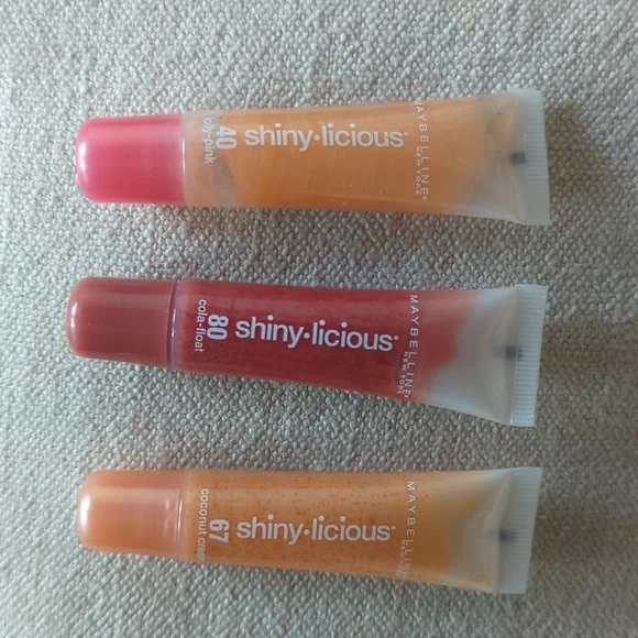 🆕 Maybelline Shiny-licious Lip Gloss Set
